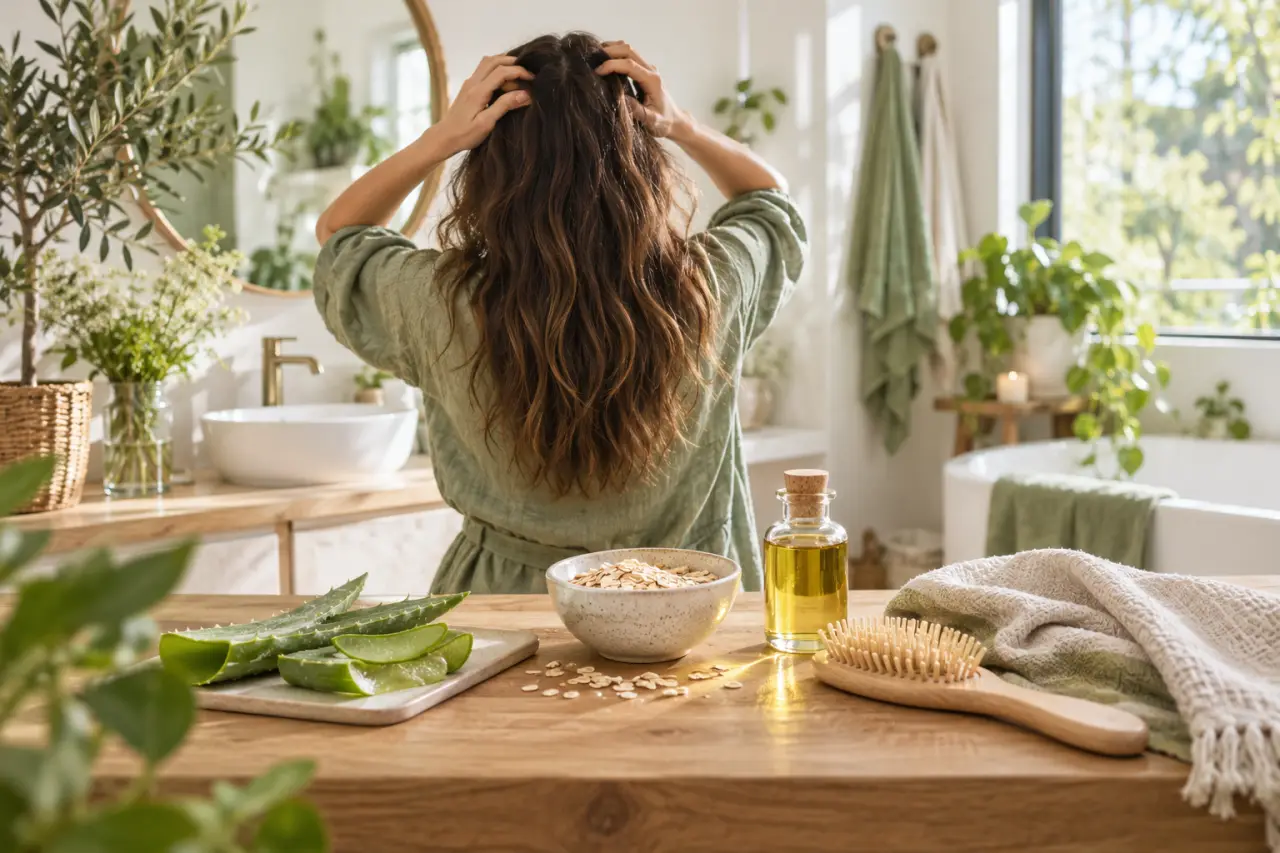Cuir chevelu qui gratte : la solution naturelle dépend d’abord de la cause