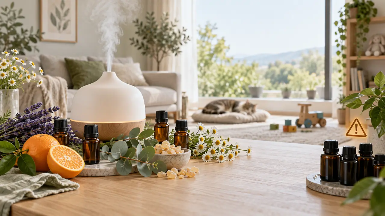 Huiles essentielles pour diffuseur électrique : lesquelles choisir et lesquelles éviter