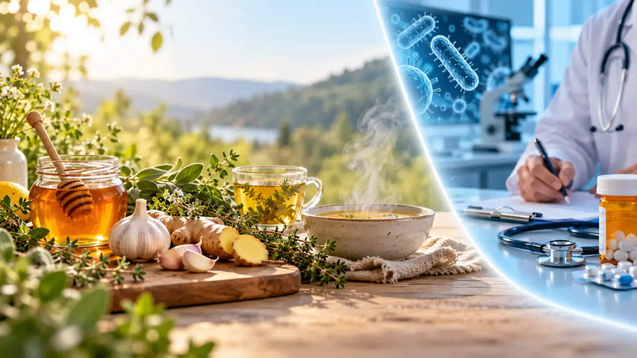 Antibiotiques naturels : soulager n’est pas traiter une infection