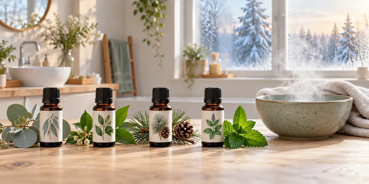 Huiles essentielles et rhume : 4 options à distinguer avant toute inhalation