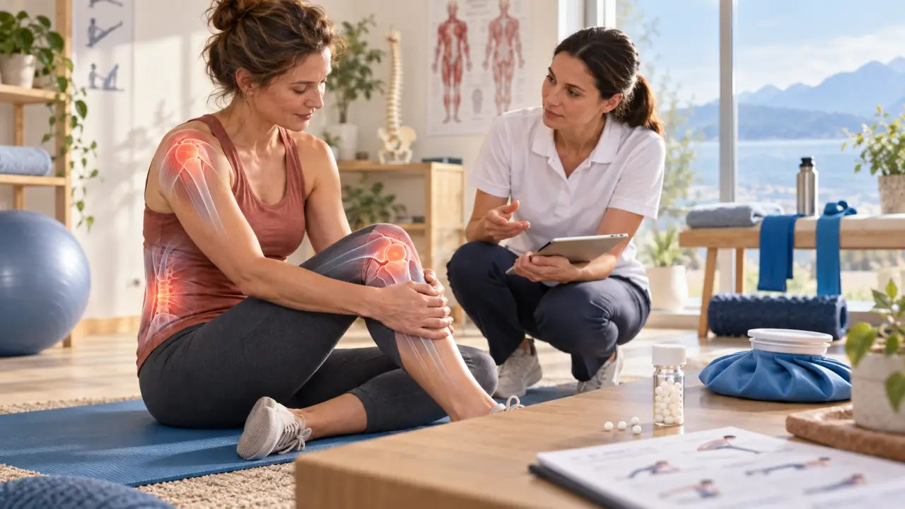 Homéopathie et douleurs musculaires ou articulaires : quelles souches, quelles limites et quels réflexes ?
