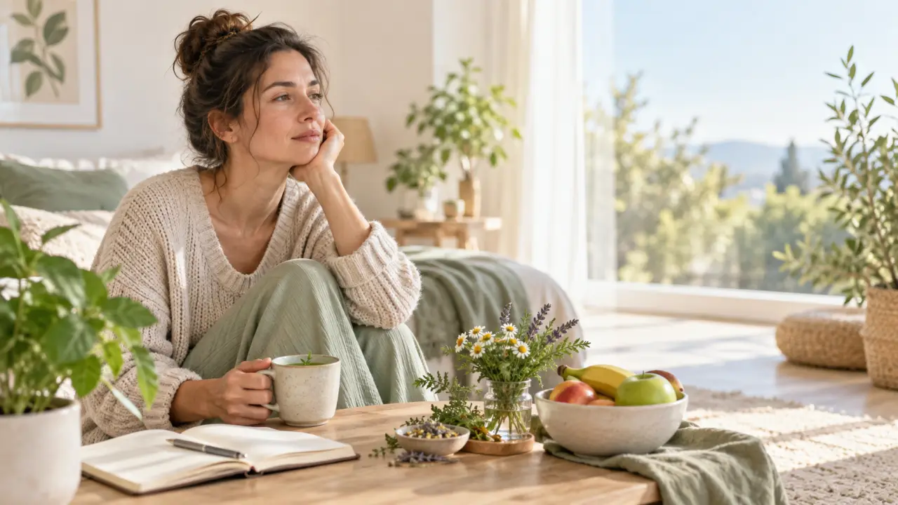 Espace lumineux et naturel propice au repos et à la récupération