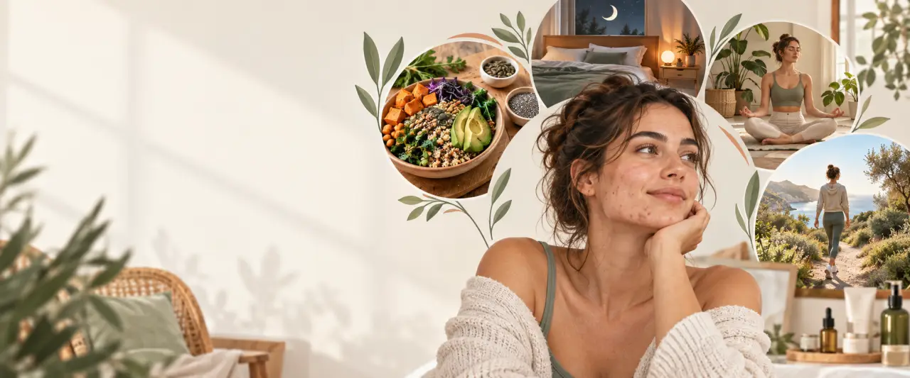 Acné hormonale : 4 leviers naturels avant de multiplier les soins
